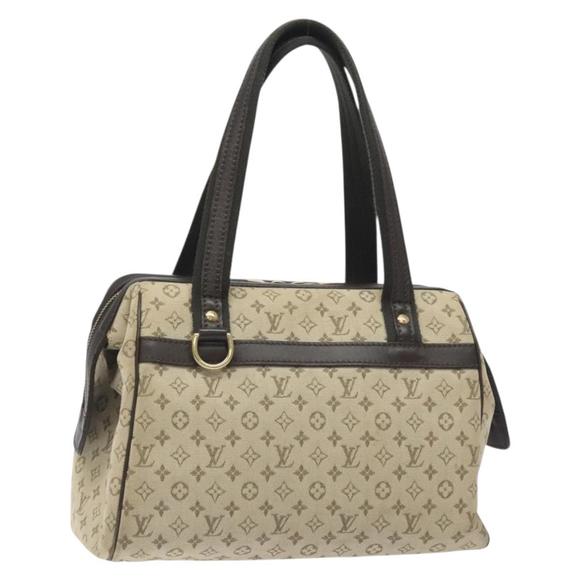 LOUIS VUITTON Handbags - LOUIS VUITTON Monogram Mini Josephine PM Hand Bag Khaki M92215 LV Auth ep9387